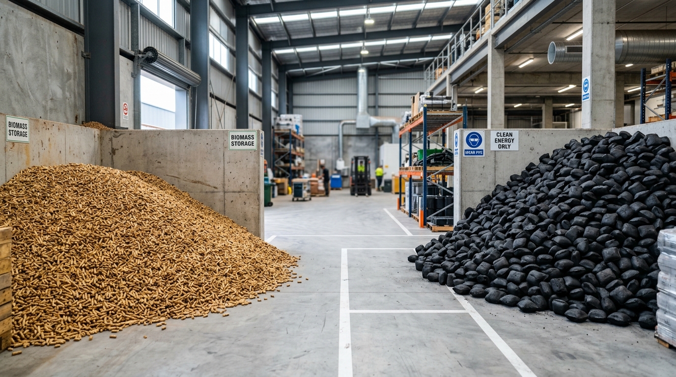 Biomass Fuel Pellets Storage